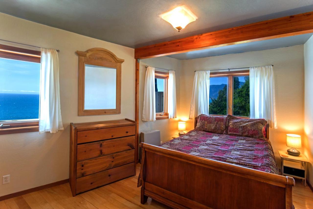 Amazing Oceanview 2 Bedroom Oceanfront! By Oceanviewhottubs Shelter Cove, Ca Tesla Ev Station Eksteriør bilde